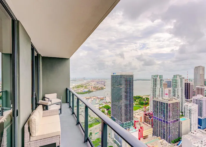 Magic Miami Penthouse Balcony Ocean View, Pool Resort, Spa, Heart Of Miami